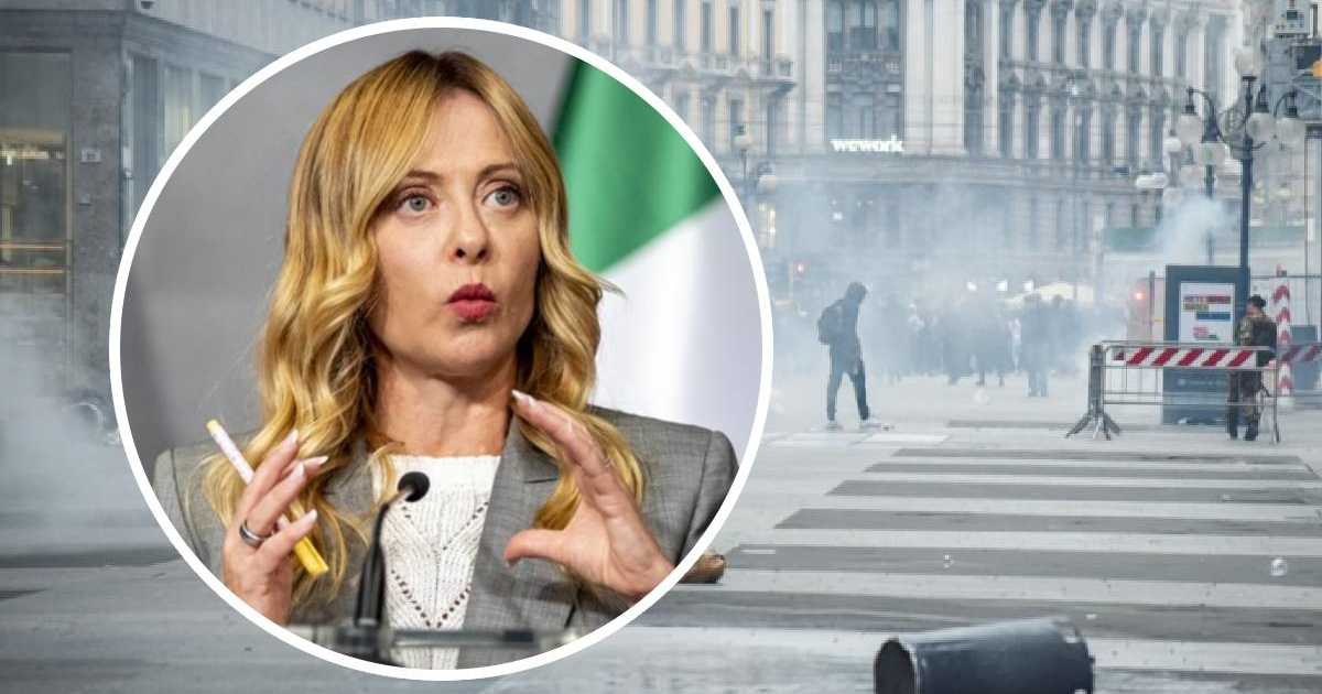 Meloni nakon nereda u Milanu najavila stroge kazne. U grad šalje i vojsku