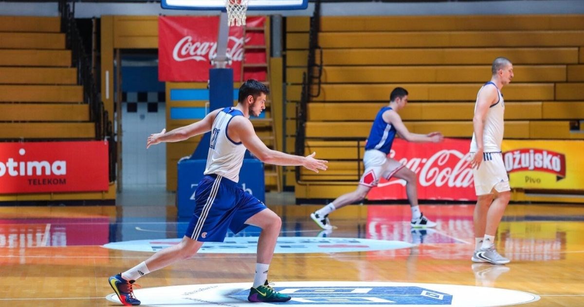 VIDEO Cibona opet trenira, trener Velić se samoizolira, njegov stožer vraćen na posao