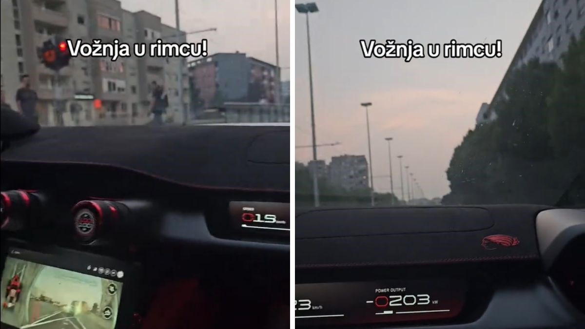 VIDEO Rimčeva Nevera juri najmanje 123 km/h gusto naseljenom ulicom u Zagrebu