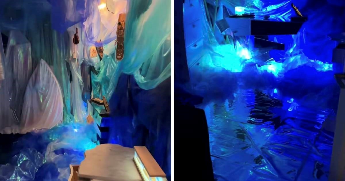 VIDEO Iz dosade uredila stan da izgleda kao Titanic, djeluje preludo