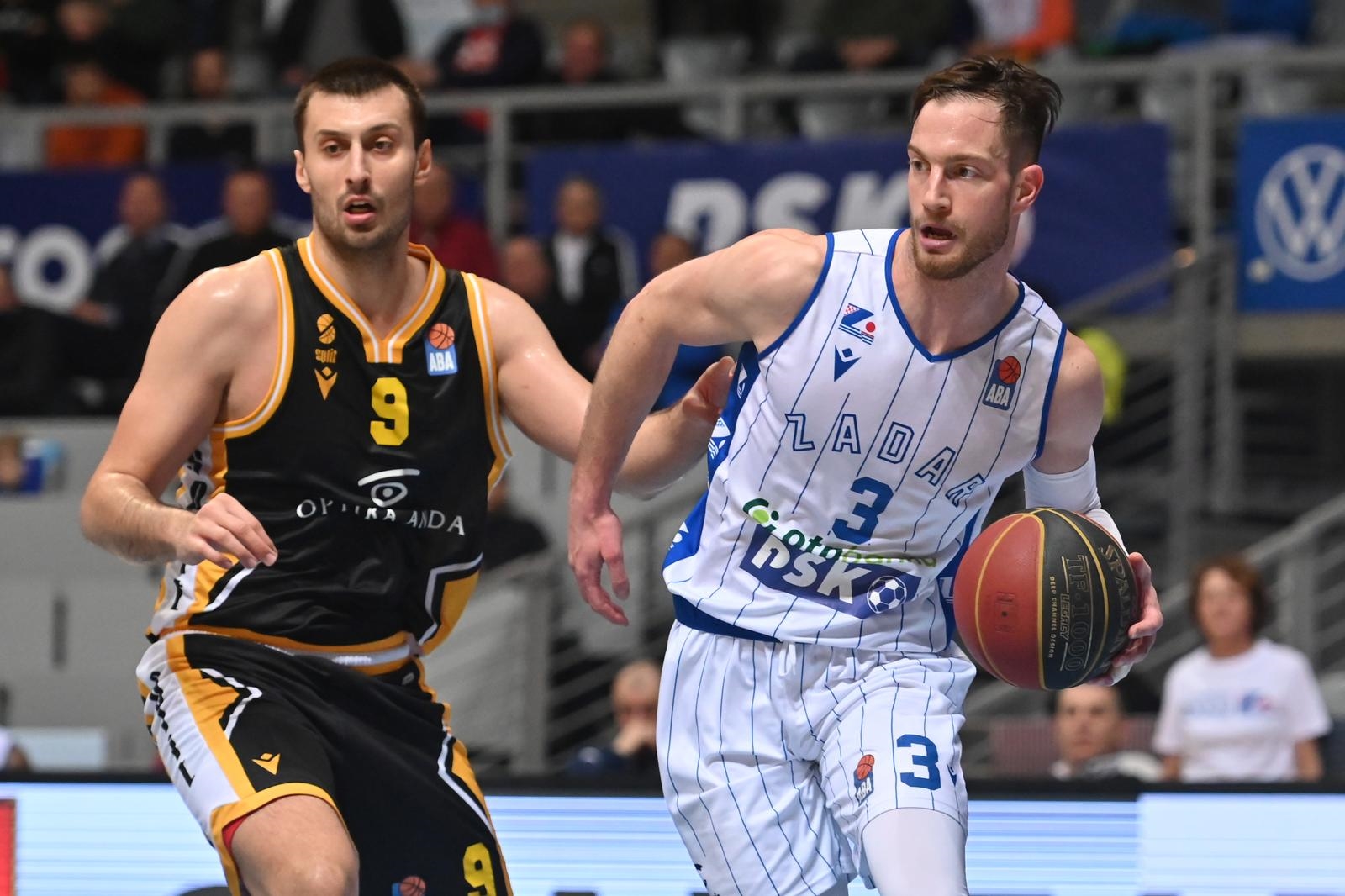 Zadar pobijedio u Splitu i s prvog mjesta ide u doigravanje za prvaka Hrvatske