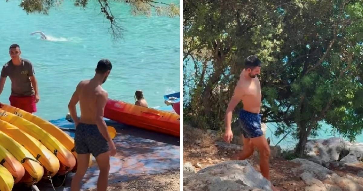 "Moramo mu kupiti prave sandale": Đoković snimljen na Mljetu, mučio se dok je hodao