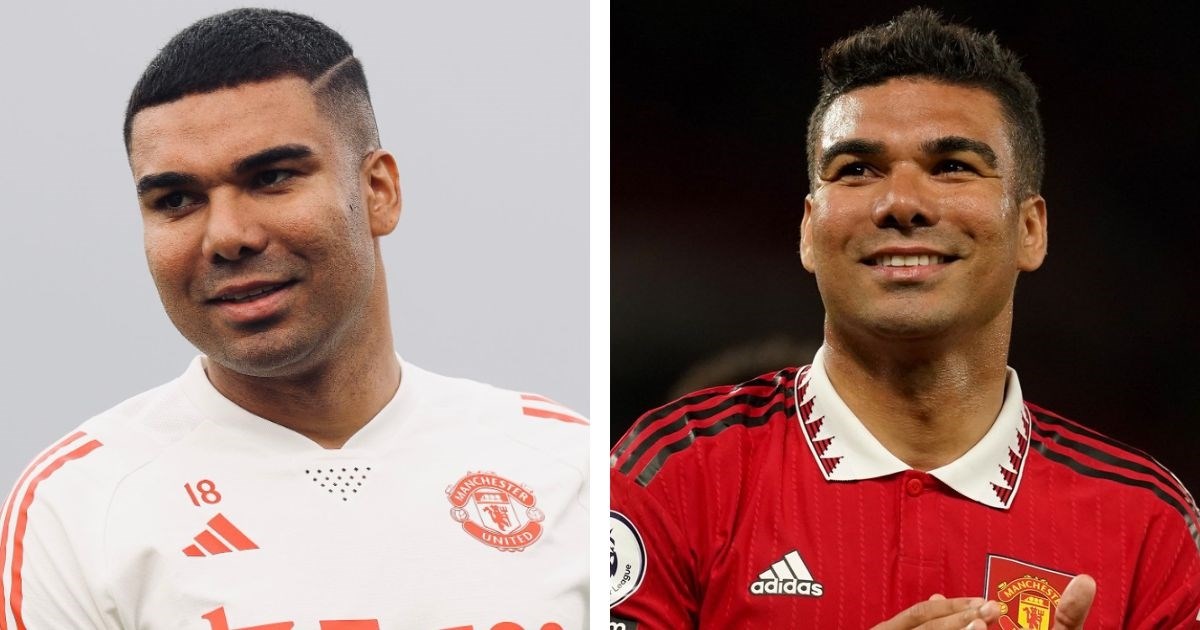 Casemiro se pojavio na pripremama Uniteda i izgledom iznenadio navijače