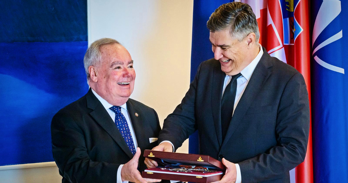 FOTO Milanović primio velikog meštra Malteškog reda