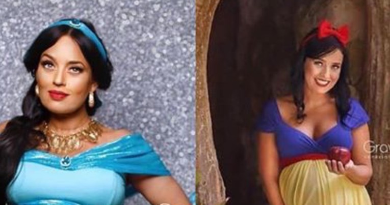 Fotografkinja trudnice pretvorila u Disneyjeve princeze, rezultat je bajkovit