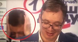 VIDEO Srbi ne vjeruju što je Vučićev potrčko izveo pred kamerom u izbornoj noći