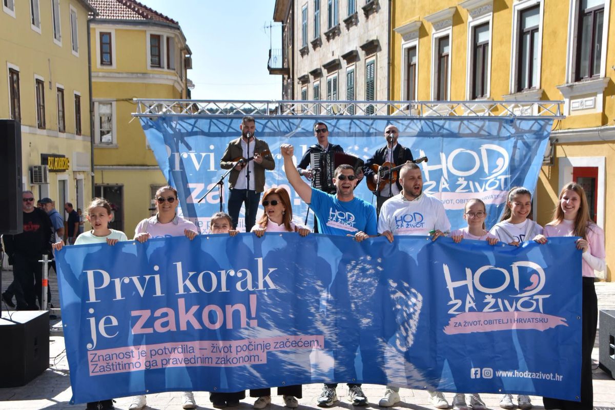 Hod za život odbacio optužbe prosvjednika u Puli