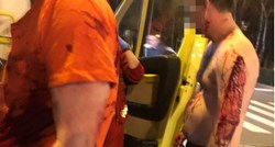 VIDEO Krvavi obračun u Zagrebu, izbodeni zapomagao: Ljudi, iskrvarit ću