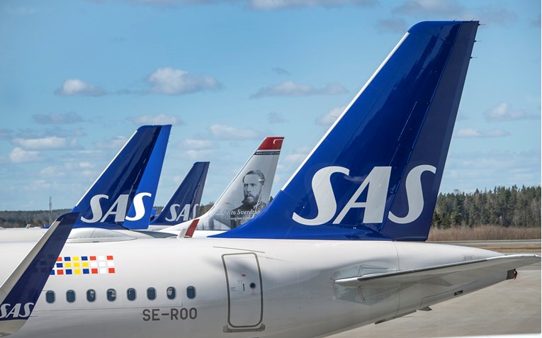 Scandinavian Airlines smanjuje broj tjednih letova prema Splitu