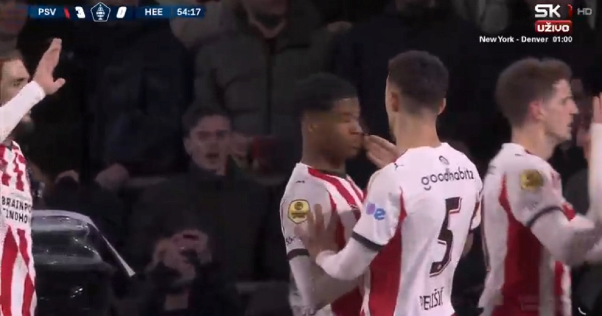 VIDEO Perišić lijepo zabio pa dva puta "ošamario" suigrača i očitao mu lekciju