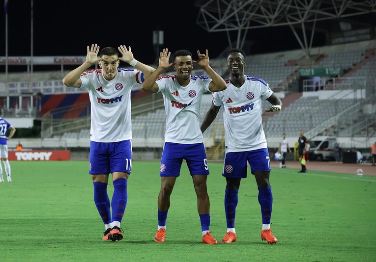 Navođena lopta Bambe i zakucavanje Dalissona. Ovako je Hajduk postao lider SHNL-a