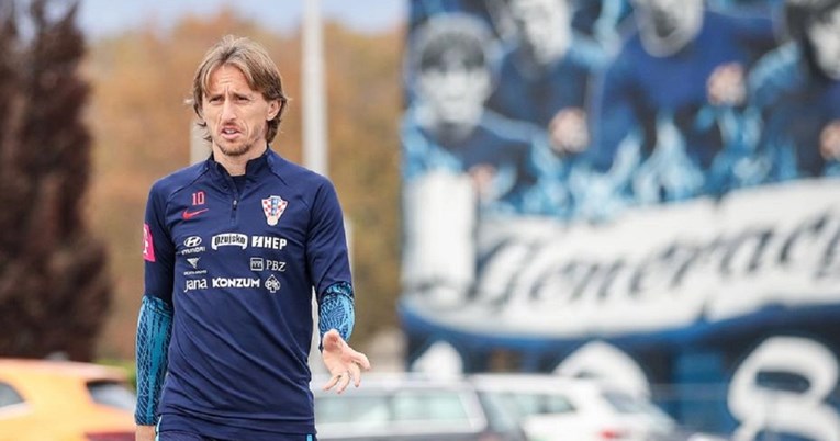 Modrić prvi put vježbao na terenu koji nosi njegovo ime