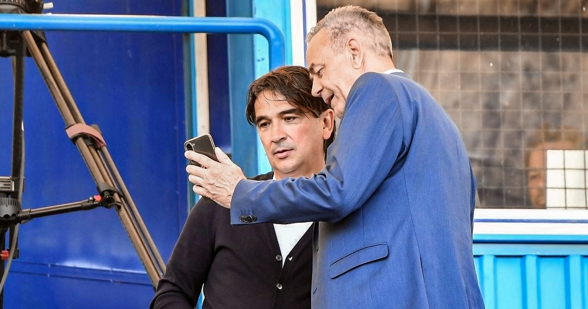 FOTO Dalić došao na finale Kupa