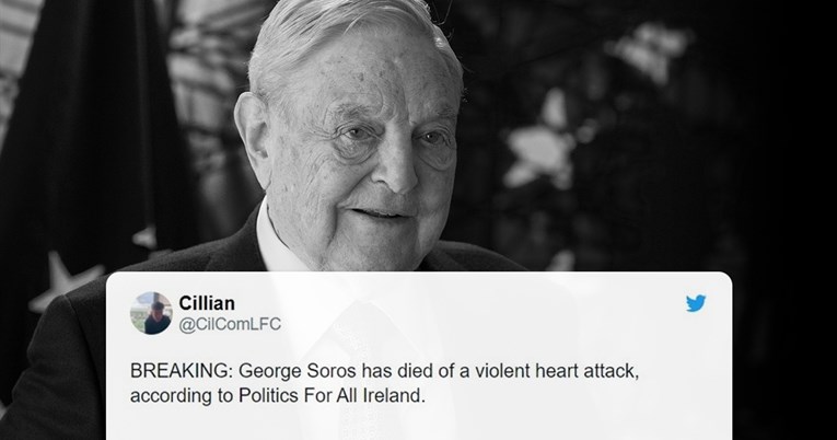 Masovno se širi priča da je umro Soros. Nije