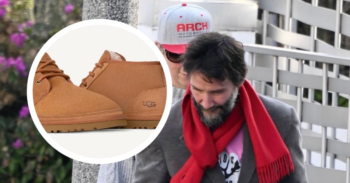 Izgleda kul: Keanu Reeves je fan Ugg čizama i nosi ih dok se ne izližu