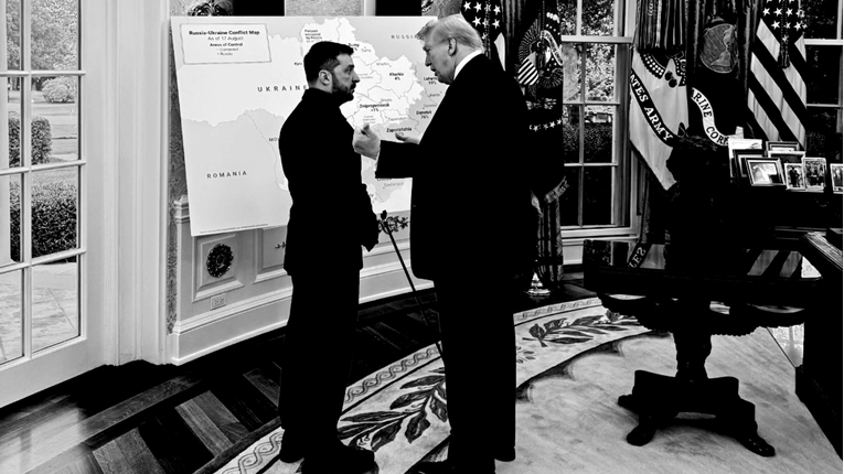 Zelenski pokazao Trumpu kartu bojišta u Ukrajini