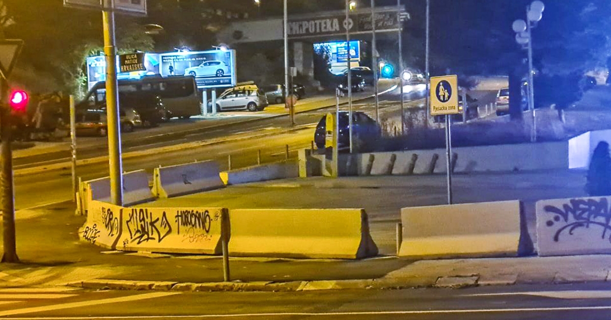 FOTO Split zatvorio pješačku zonu kamenim blokovima, nema više parkiranja