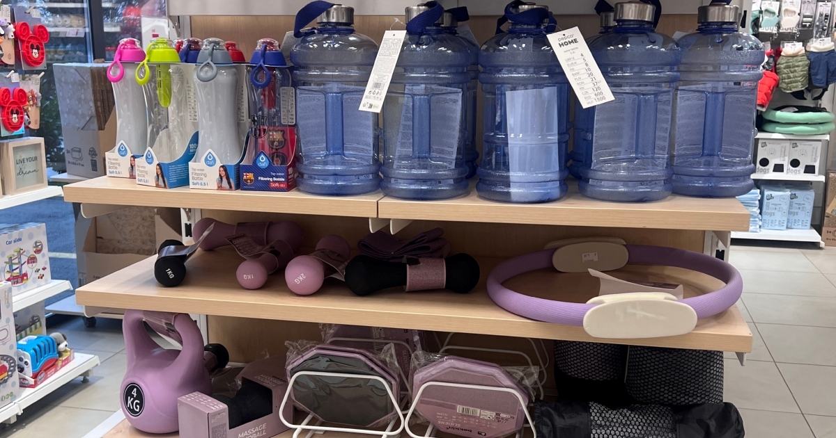 U Pepcu nam je za oko zapela oprema za vježbanje. Cijene su od 2 eura naviše
