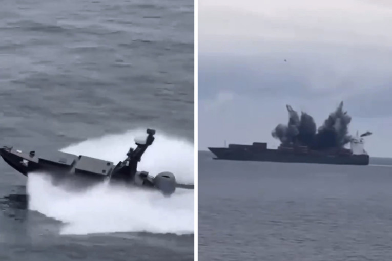 VIDEO Objavljena snimka napada na teretni brod kod Bugarske. Brod potonuo