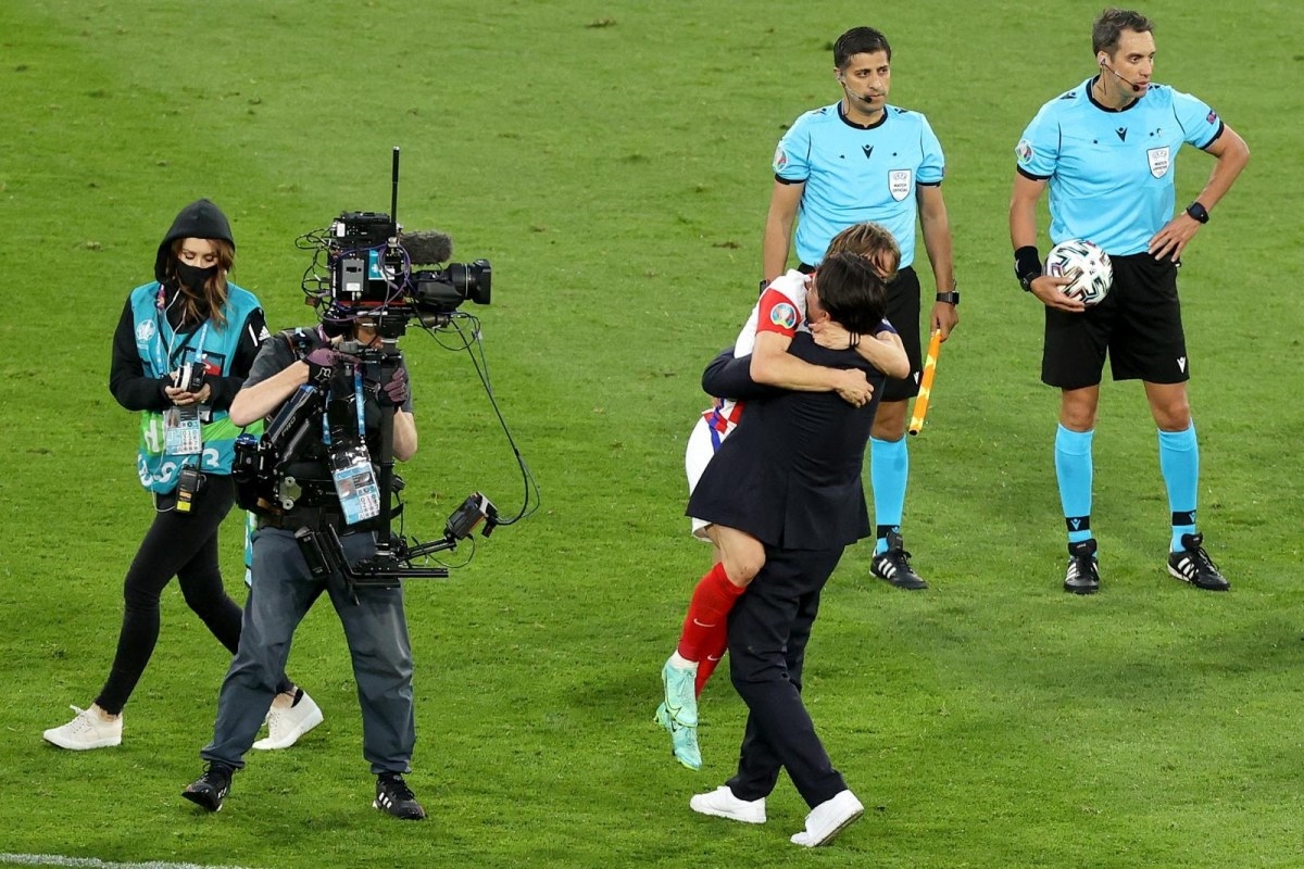 Modrić je nakon pobjede potrčao prema Daliću. "Luka zna koliko se pisalo protiv mene"