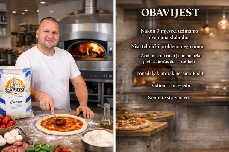 Vlasnik restorana: "Uzimamo dva dana slobodno, ženi trnu ruke, a ja imam prebačaje"
