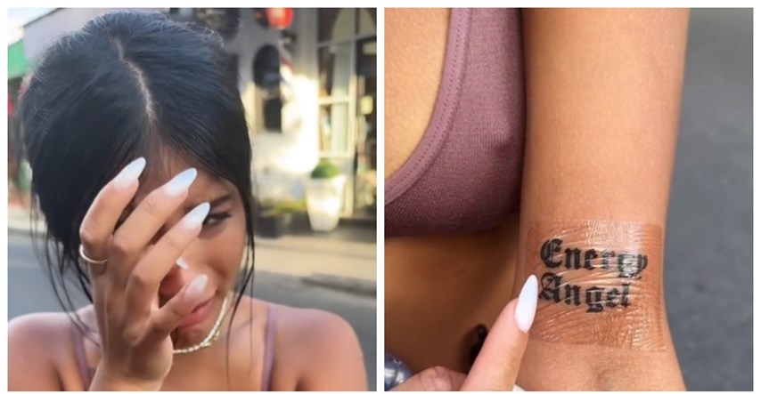 4 milijuna pregleda: Tiktokerica se rasplakala zbog epskog faila s tetovažom