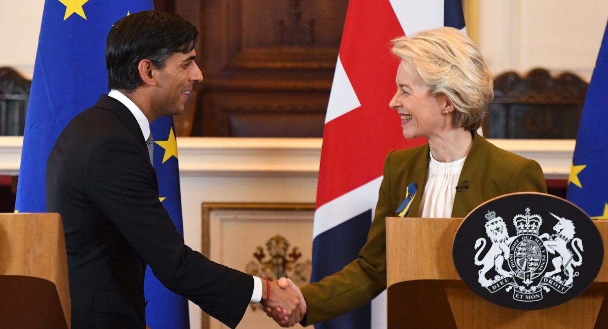Von der Leyen i Sunak: Dogovor o Sjevernoj Irskoj je novo poglavlje u našim odnosima
