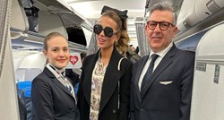 Kate Beckinsale snimala scene filma Canary Black u hangaru Croatia Airlinesa