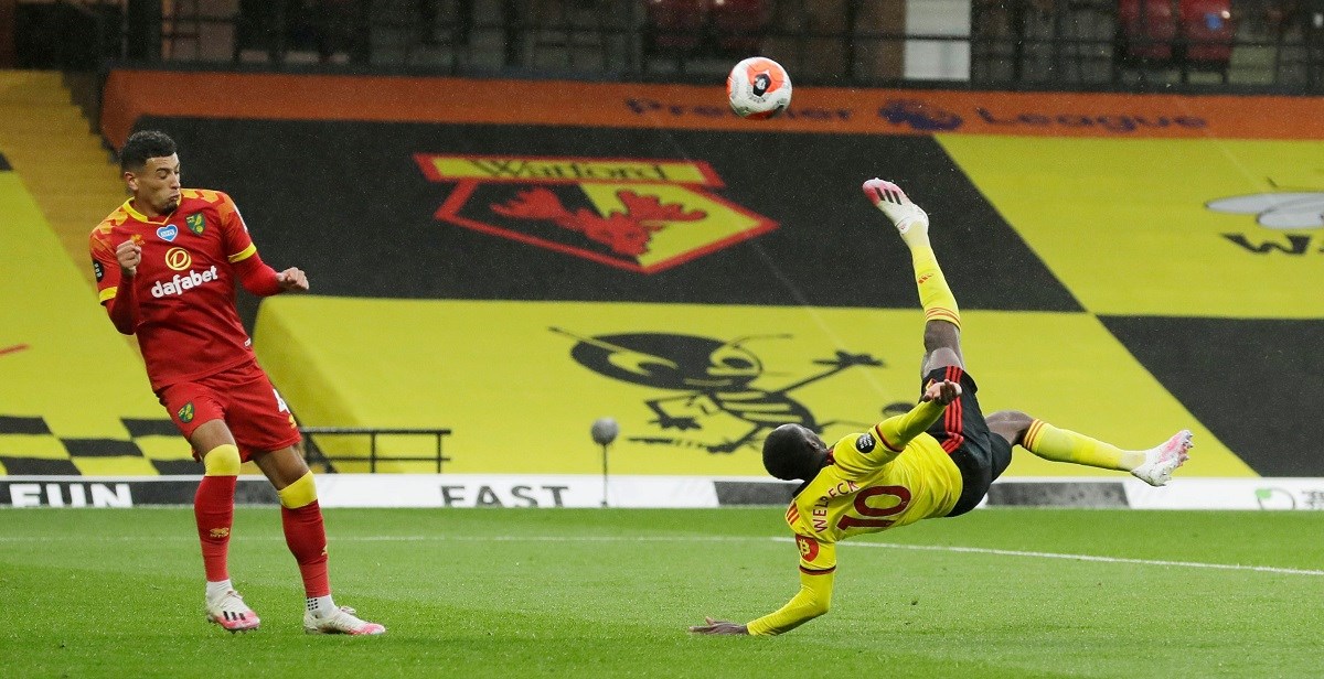 VIDEO Osporavani igrač Arsenala i Uniteda zabio briljantne škarice za Watford