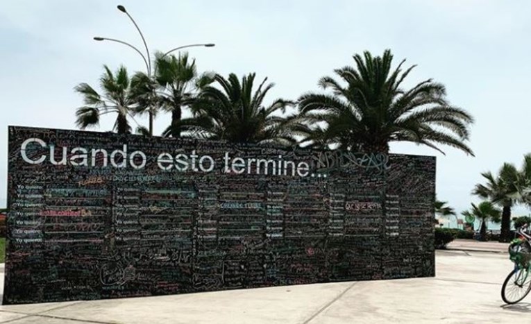 Poruke s ovog zida dokazuju koliko nam je korona zapravo promijenila život