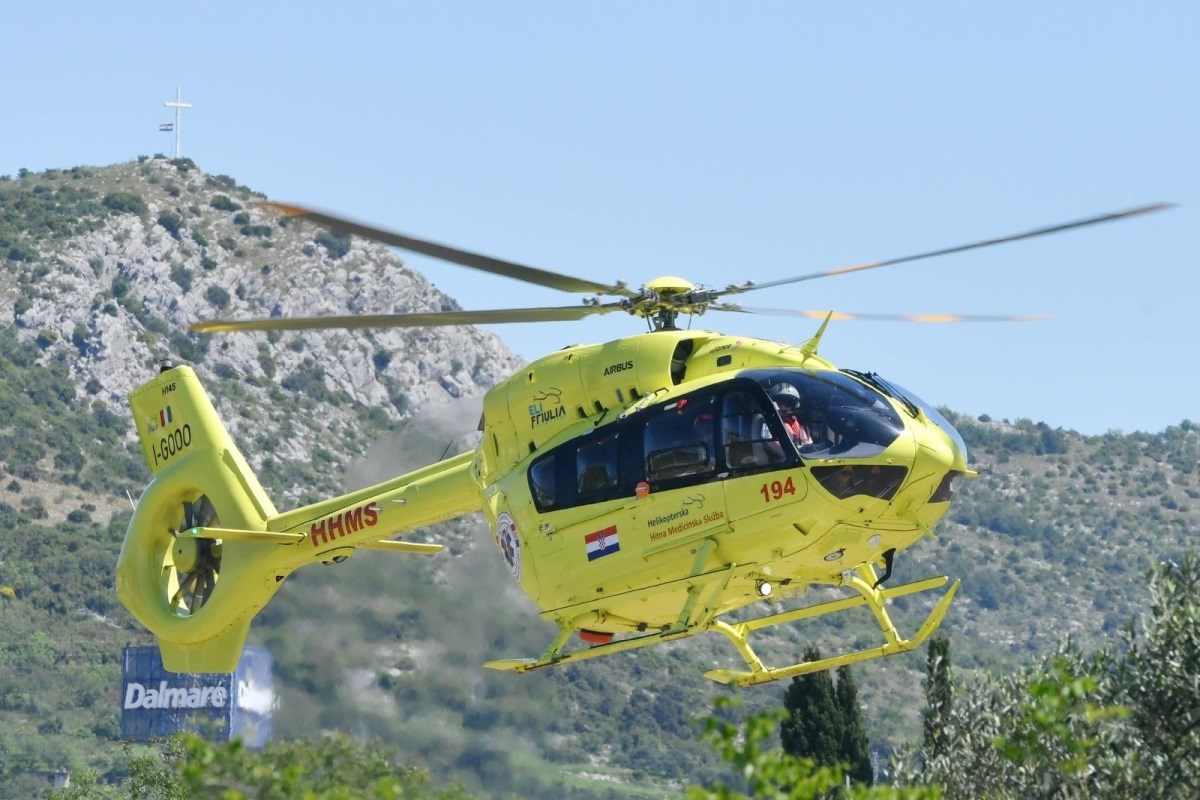 Muškarac se gušio u restoranu kod Vrgorca, hitna ga helikopterom prevezla u Split