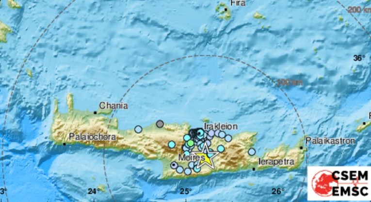 Potres magnitude 4 u Grčkoj 