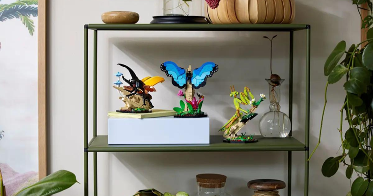 LEGO je lansirao inovativnu ASMR kolekciju insekata stvorenu kako biste se opustili