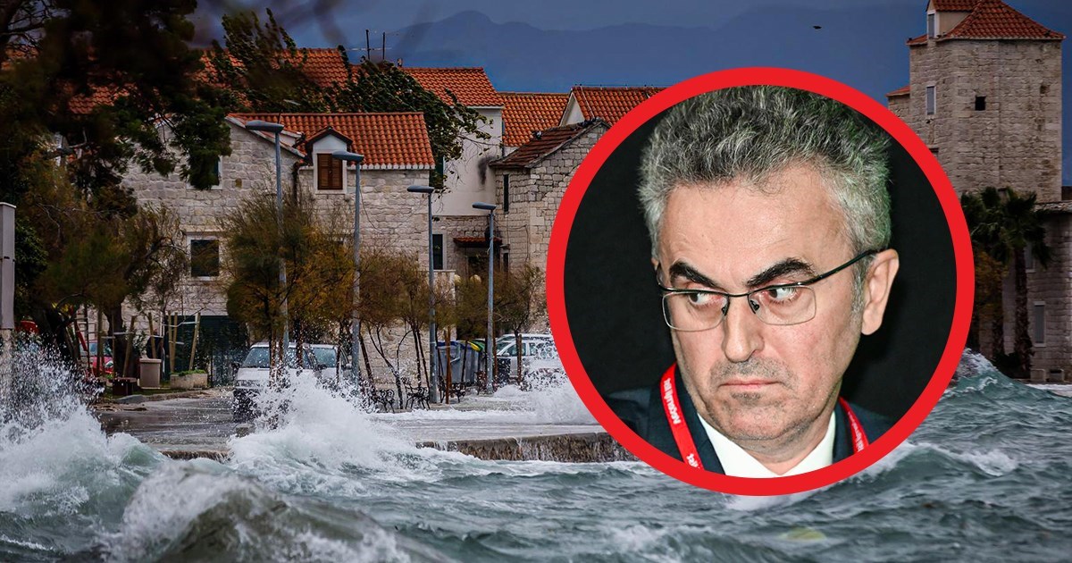 Južina traje, na Jadranu slijedi olujno jugo. Vakula: Rive bi mogle biti poplavljene