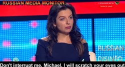 Šefica Russia Todaya u emisiji: Michael, ne prekidaj me, iskopat ću ti oči