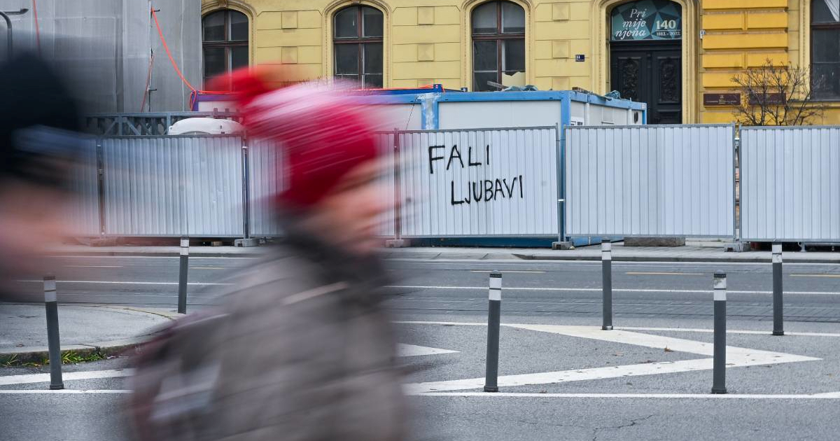 Slažete li se s jednostavnom porukom u centru Zagreba?