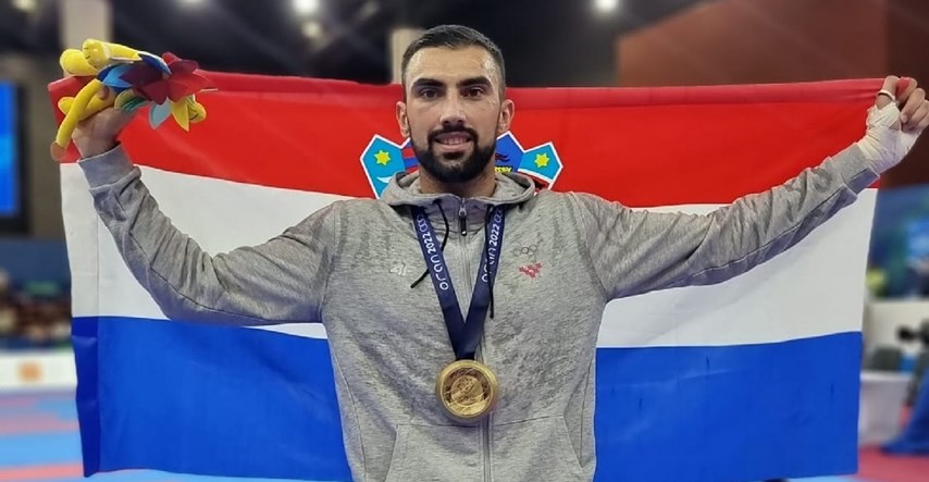 Anđelo Kvesić osvojio zlatnu medalju na Mediteranskim igrama