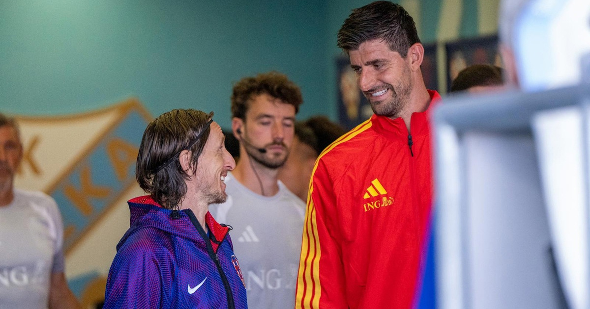 Courtois: Modrić je nevjerojatan tip. Može biti primjer mnogim igračima
