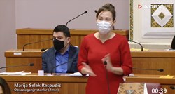 VIDEO Selak Raspudić odmah tražila stanku u saboru: "Hrvatska postaje diler cjepiva"