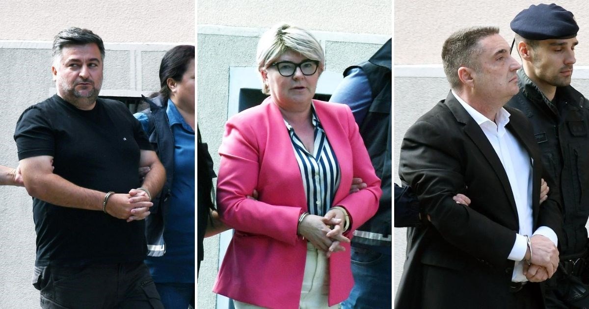 Dumbovićevog sina, šeficu bolnice i počasnog konzula doveli na sud u lisicama
