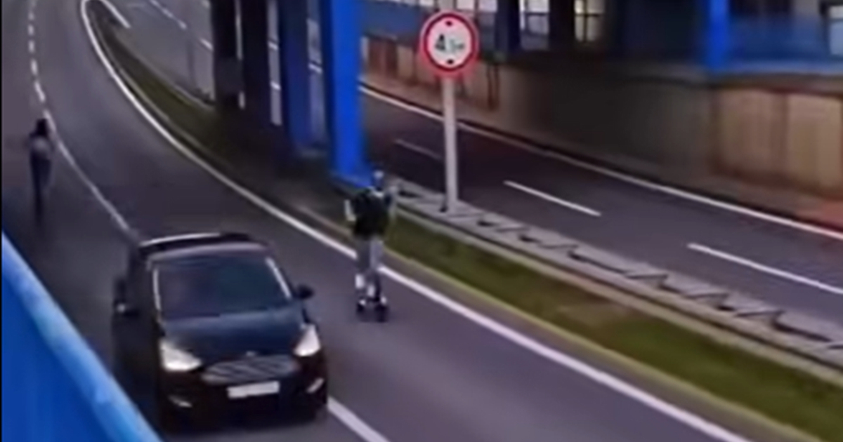 VIDEO Dva tinejdžera divljala na el. romobilima, treći ih snimao. Policija ih pronašla