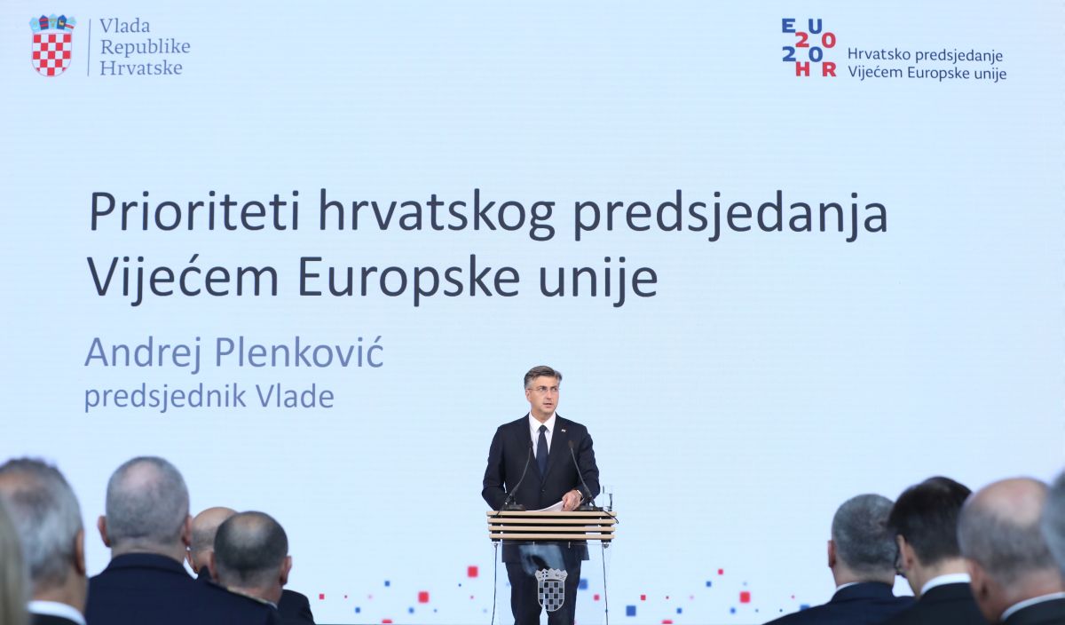 Plenković objavio četiri prioriteta hrvatskog predsjedanja EU-om