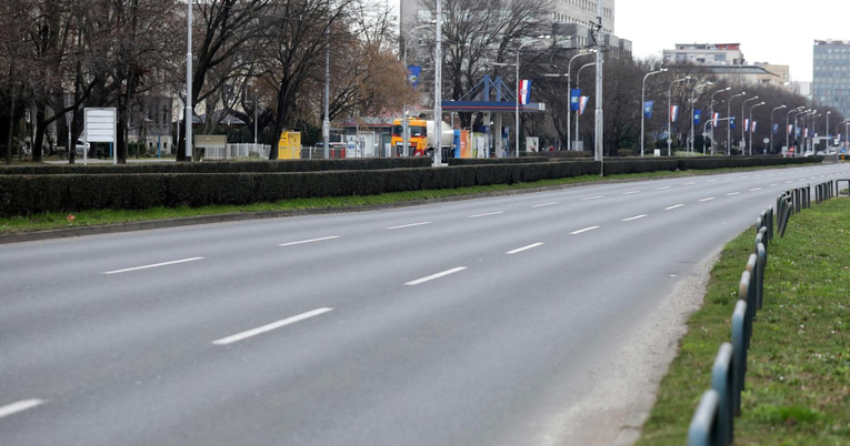 FOTO Zagreb je prazan