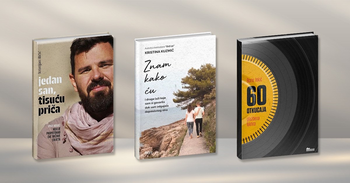 Hrvati ludi za knjigama domaćih autora. U top 3 Iličić, Kuzmič i Jokić