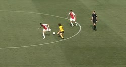 VIDEO Alena Halilovića su okružila dva igrača Ajaxa. Slijedila je majstorija