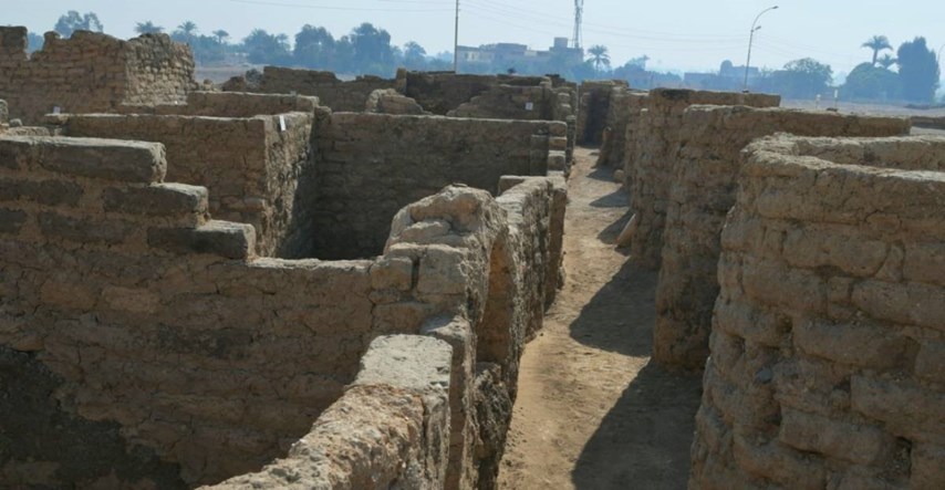 FOTO Arheolozi u Egiptu iskopali izgubljeni "zlatni grad"