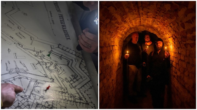 Splićanin ušao u mračne tunele Petrovaradinske tvrđave, pogledajte što je ondje vidio