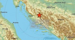 Potres od 3.4 kod Vrlike, osjetio se u Dalmaciji: "Jak udarac, tresli su se ormari"