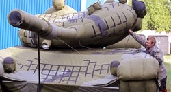 Tvrtka koja proizvodi tenkove na napuhavanje: Posao nam cvjeta zbog rata