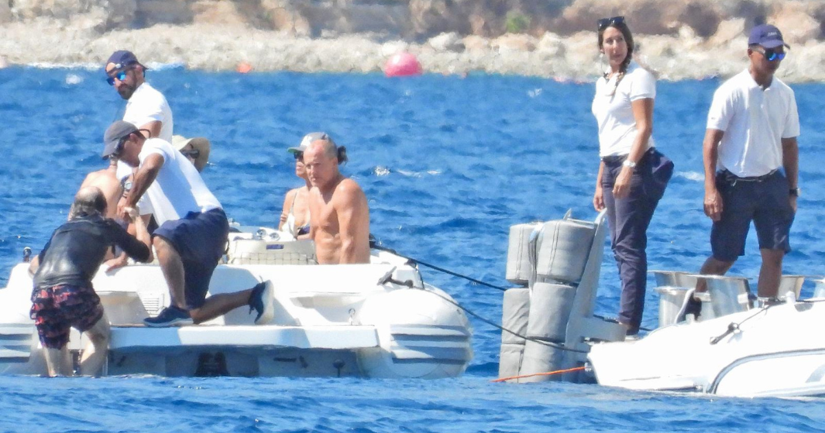 FOTO Woody Harrelson igrao šah na luksuznoj jahti na Korčuli pa otišao na kupanje